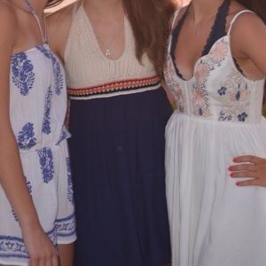 Beachy crotchet top summer dress